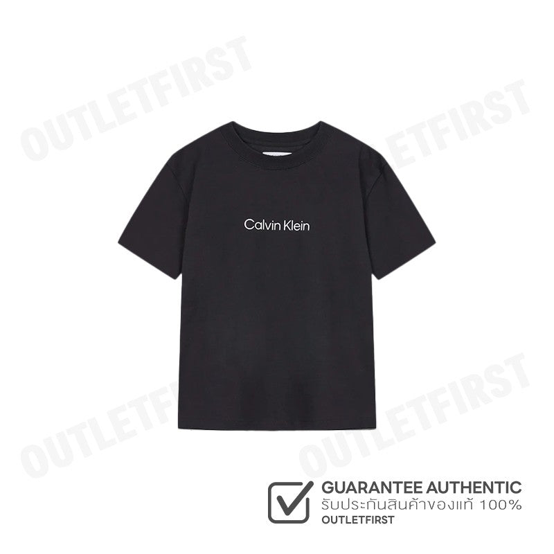 CALVIN KLEIN รุ่น HERO MODERN BOXY TEE CODE: 40WH113 UB1 เสื้อยืด เสื้อคอกลม เสื้อแขนสั้น