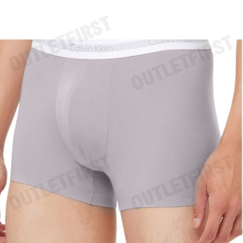 CALVIN KLEIN รุ่น MODERN AIR BOXER BRIEFS CODE: NB3996 OQ9 กางเกงชั้นในผู้ชาย กางเกงใน กางเกงสีเทา