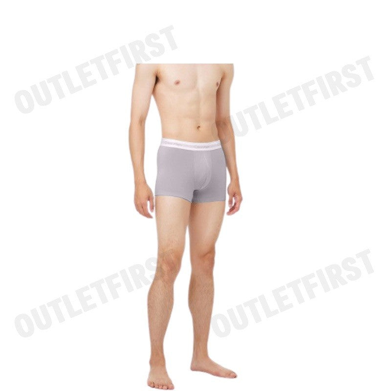 CALVIN KLEIN รุ่น MODERN AIR BOXER BRIEFS CODE: NB3996 OQ9 กางเกงชั้นในผู้ชาย กางเกงใน กางเกงสีเทา