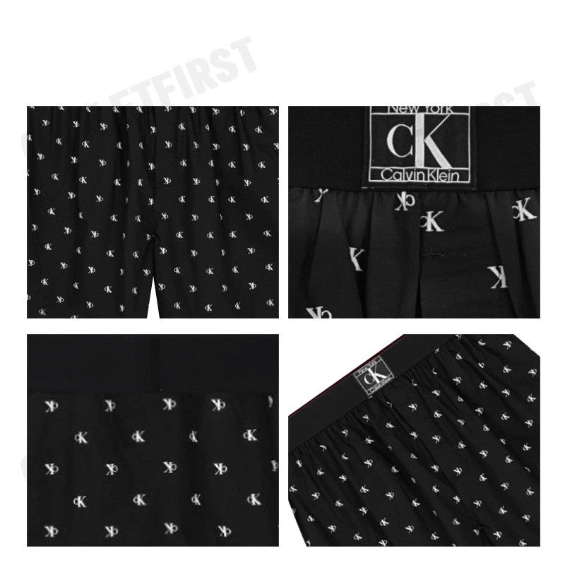 CALVIN KLEIN รุ่น MEN'S CK 1996 COTTON BOXER CODE: NM2654 PCS กางเกงขาสั้นผู้ชาย บ๊อกเซอร์ กางเกงในผู้ชาย