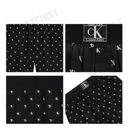 CALVIN KLEIN รุ่น MEN'S CK 1996 COTTON BOXER CODE: NM2654 PCS กางเกงขาสั้นผู้ชาย บ๊อกเซอร์ กางเกงในผู้ชาย