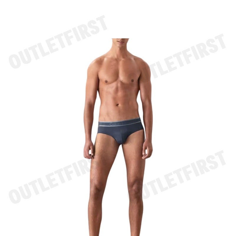 CALVIN KLEIN รุ่น TONAL LOGO BRIEFS CODE: NB4054 PPK  บ๊อกเซอร์ กางเกงใน กางเกงชั้นในผู้ชาย