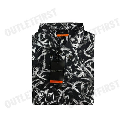 G2000 รุ่น MEN'S CASUAL SHORT-SLEEVED SHIRT CODE: 46130872 96 เสื้อเชิ้ตแขนสั้น เสื้อผู้ชาย เสื้อสีเทา
