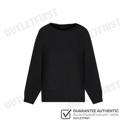 ARMANI EXCHANGE รุ่น SWEATSHIRT WITH ROUND NECK AND MAXI PRINT ON THE BACK CODE: 6DYM44 YJHHZ 1200 เสื้อสเวตเตอร์ผู้หญิง
