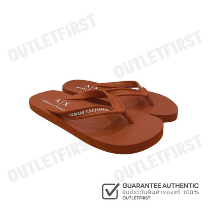 ARMANI EXCHANGE รุ่น FLIP FLOPS CODE: XUQ002 XV676 01801 รองเท้าแตะ รองเท้าผู้ชาย รองเท้าสีส้ม
