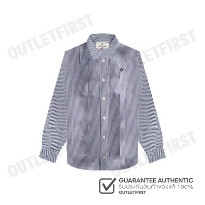 JOHN HENRY รุ่น MEN'S LONG SLEEVES SLIM FIT SHIRT (NAVY) CODE: JH F424MSLSM38 เสื้อเชิ้ตแขนยาว เสื้อเชิ้ต เสื้อทำงาน