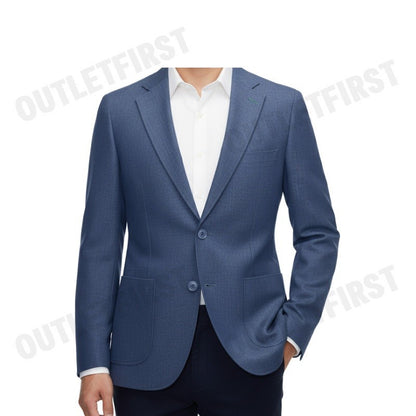 G2000 รุ่น MEN'S RELAXED FIT BLAZER CODE: 46113784 72 เสื้อเบลาส์ผู้ชาย เสื้อสูท เสื้อสีน้ำเงิน