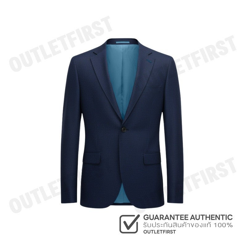 G2000 รุ่น MEN CLOTHING ANTI-BACTERIAL TEXTURE SUIT BLAZER SLIM FIT CODE: 46113373 78 เสื้อสูทผู้ชาย สูทสีกรม เสื้อสูท