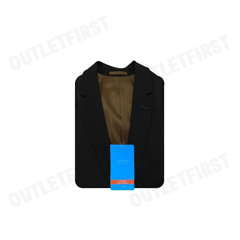 G2000 รุ่น MEN CLOTHING FELIX STRETCH PLAIN WEAVE COMPACT SUIT BLAZER SMART FIT CODE: 46113022 99 เสื้อสูทผู้ชาย สูทสีดำ
