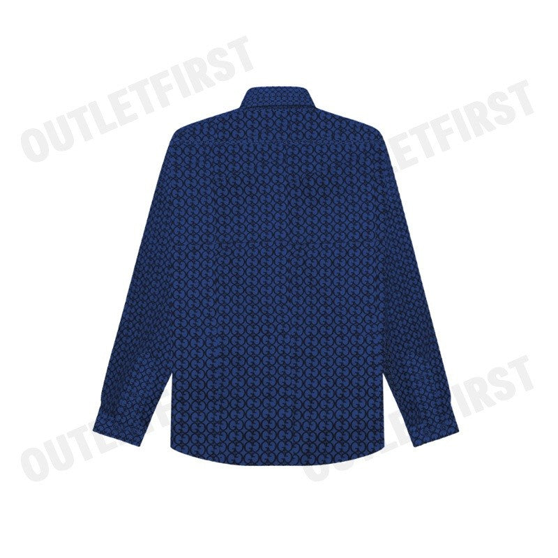 GUY LAROCHE รุ่น MAN'S LONG SLEEVES SHIRT CODE: BAB5224P4NV เสื้อเชิ้ต เสื้อแขนยาว เสื้อผู้ชาย
