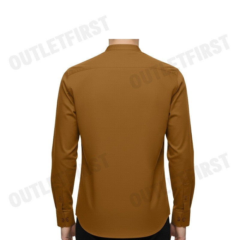 GUY LAROCHE รุ่น MAN'S LONG SLEEVES SHIRT CODE: BAB6260P4BR เสื้อเชิ้ต เสื้อแขนยาว เสื้อผู้ชาย