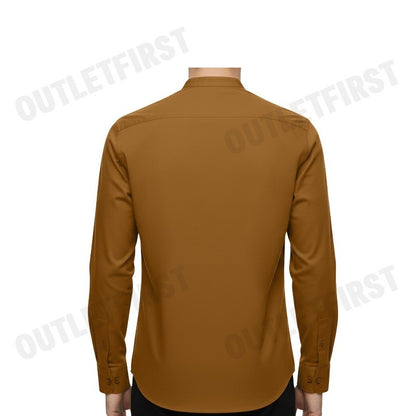 GUY LAROCHE รุ่น MAN'S LONG SLEEVES SHIRT CODE: BAB6260P4BR เสื้อเชิ้ต เสื้อแขนยาว เสื้อผู้ชาย