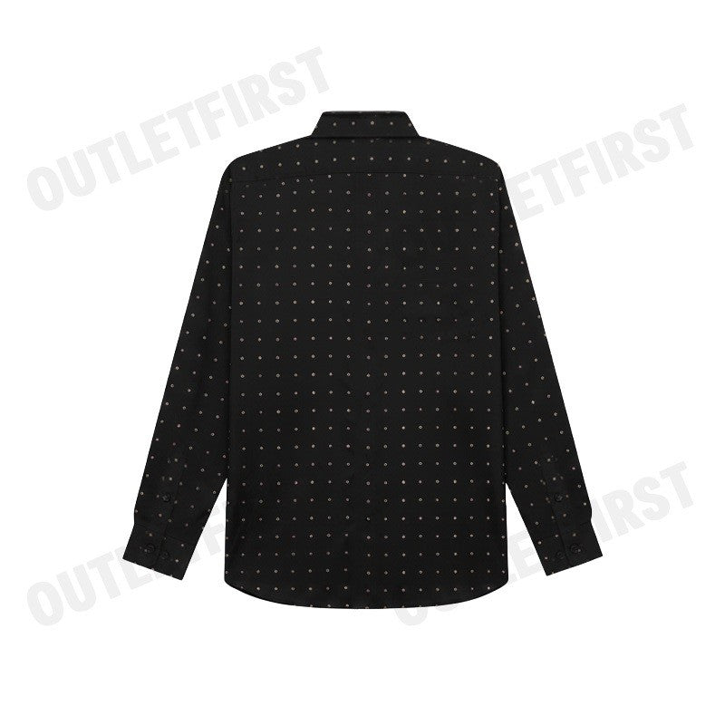 GUY LAROCHE รุ่น MAN'S LONG SLEEVES SHIRT CODE: BAB5220P4BL เสื้อเชิ้ต เสื้อแขนยาว เสื้อผู้ชาย