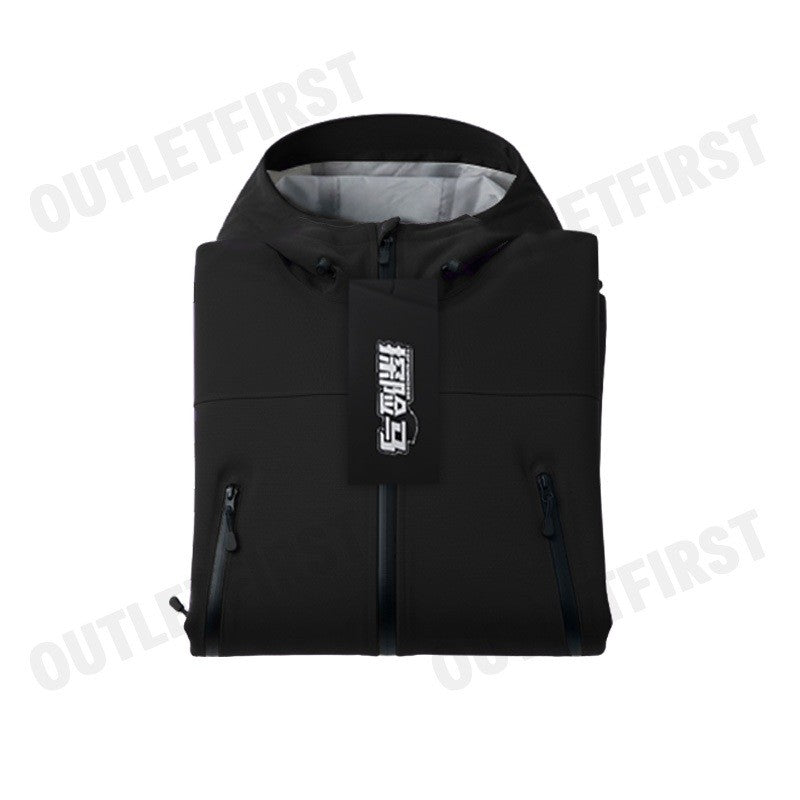 TOPSIMHORSE รุ่น ROCK CLIMBING & BOULDERING JACKETS CODE: 832 BLACK เสื้อแจ็คเก็ต เสื้อกันลม กันฝน แขนยาว