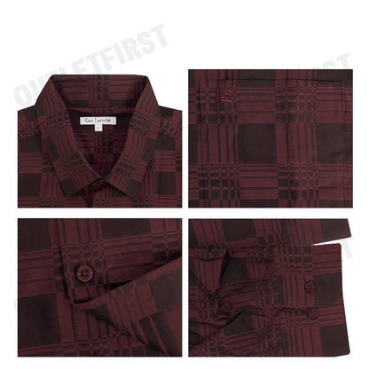 GUY LAROCHE รุ่น MAN'S LONG SLEEVES SHIRT CODE: BAB9203S4RE เสื้อเชิ้ต เสื้อแขนยาว เสื้อผู้ชาย
