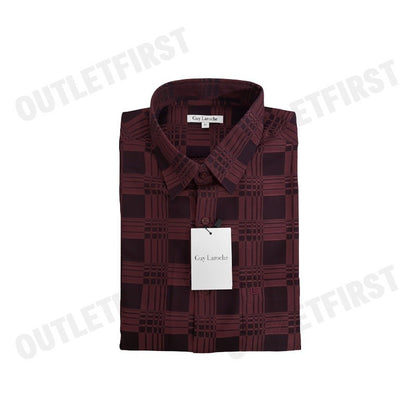 GUY LAROCHE รุ่น MAN'S SHORT SLEEVES SHIRT CODE: BAC9203S4RE เสื้อเชิ้ต เสื้อแขนสั้น เสื้อผู้ชาย