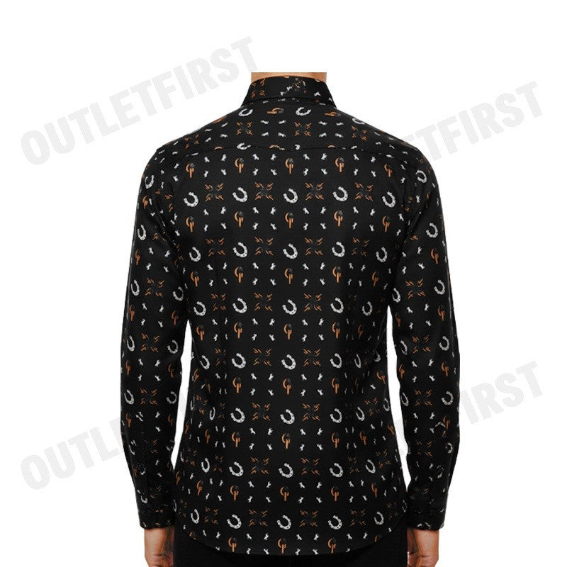 GUY LAROCHE รุ่น MAN'S LONG SLEEVES SHIRT CODE: BAB5202W3BL เสื้อเชิ้ต เสื้อแขนยาว เสื้อผู้ชาย
