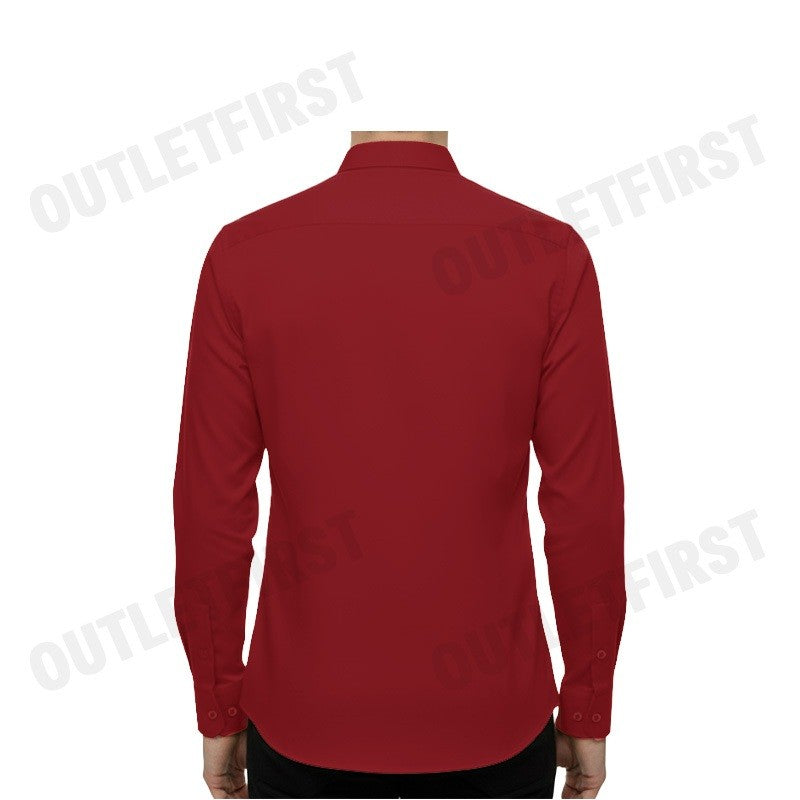 GUY LAROCHE รุ่น MAN'S LONG SLEEVES SHIRT CODE: BAB6252P4RE เสื้อเชิ้ต เสื้อแขนยาว เสื้อผู้ชาย