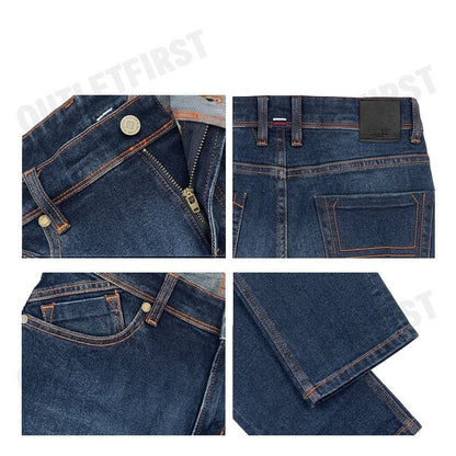 JOHN HENRY รุ่น MEN'S SLIM FIT JEANS (MID INDIGO) CODE: JH S325MPTSM44 กางเกงยีนส์ผู้ชาย กางเกง กางเกงจอน