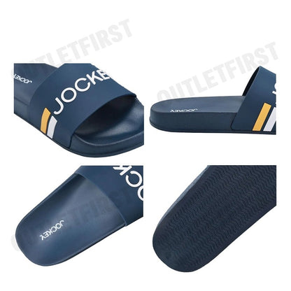 JOCKEY รุ่น MAN'S AFFORDABLE SANDALS CODE: KU JKSABAF02 (NAVY) รองเท้าแตะผู้ชาย รองเท้าสลิปออน รองเท้าจ๊อคกี้