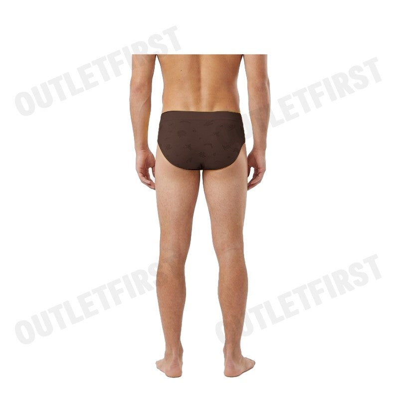 JOHN HENRY รุ่น UNDERWEAR SEAMLESS FASHION CODE: JU JU2410 (BROWN) กางเกงชั้นในผู้ชาย กางเกงในจอน กางเกงในสีน้ำตาล