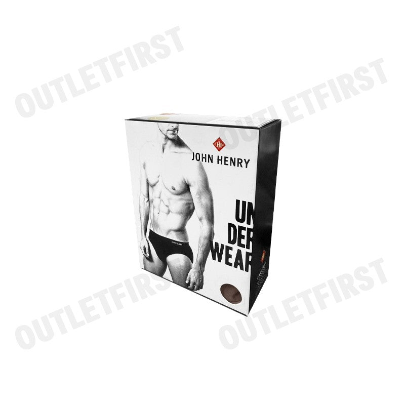 JOHN HENRY รุ่น UNDERWEAR SEAMLESS FASHION CODE: JU JU2410 (BROWN) กางเกงชั้นในผู้ชาย กางเกงในจอน กางเกงในสีน้ำตาล
