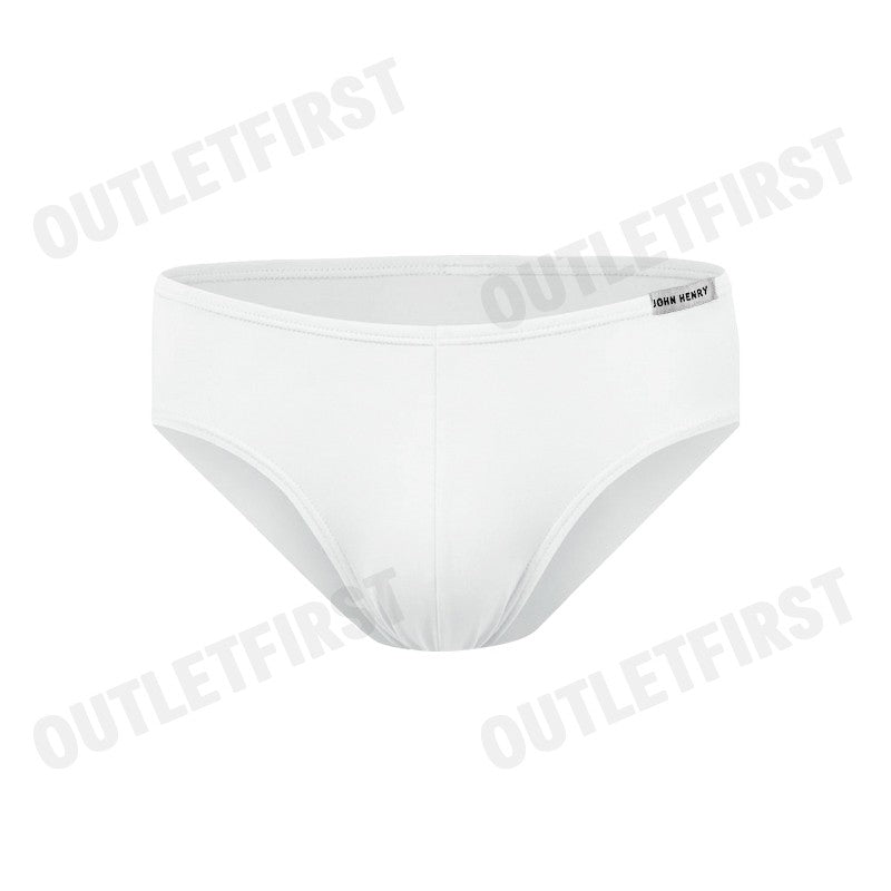 JOHN HENRY รุ่น UNDERWEAR SILVER&GOLD SERIES MEN'S BIKINI BRIEFS CODE: JU JU1G003 (WHITE) กางเกงชั้นในผู้ชาย กางเกงในจอน