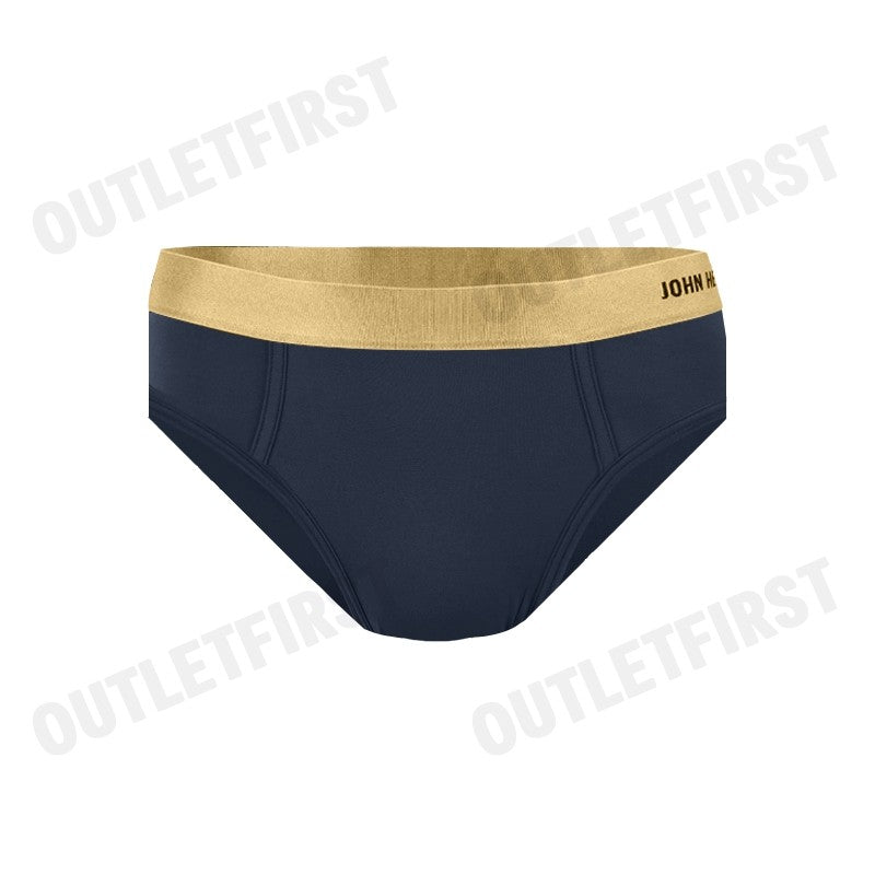 JOHN HENRY รุ่น UNDERWEAR SILVER&GOLD SERIES MEN'S BRIEFS CODE: JU JU2G003 (NAVY) กางเกงชั้นในผู้ชาย กางเกงในจอน