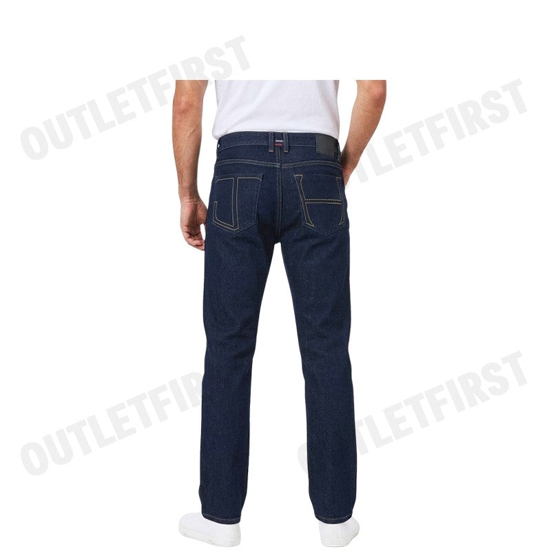JOHN HENRY รุ่น MEN'S STRAIGHT FIT JEANS (DARK INDIGO) CODE: JH S225MPTST27 กางเกงยีนส์ผู้ชาย กางเกงขายาว กางเกงยีนส์จอน
