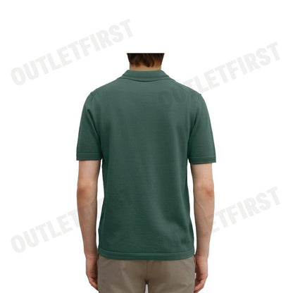G2000 รุ่น MEN'S COMPACT KNIT OPEN COLLAR POLO CODE: 4617301245 เสื้อโปโลผู้ชาย เสื้อโปโลแขนสั้น เสื้อโปโลสีเขียว