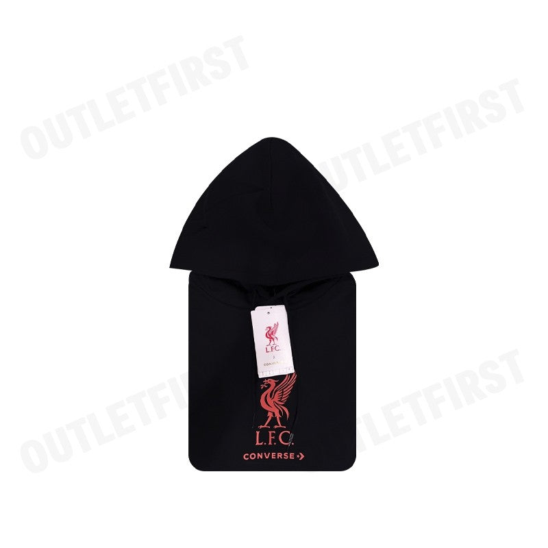 L.F.C X CONVERSE รุ่น MEN'S CONVERSE X LIVERPOOL FC LOOSE FIT HOODIE CODE: 10026265 A03 เสื้อสเวตเตอร์ผู้ชาย