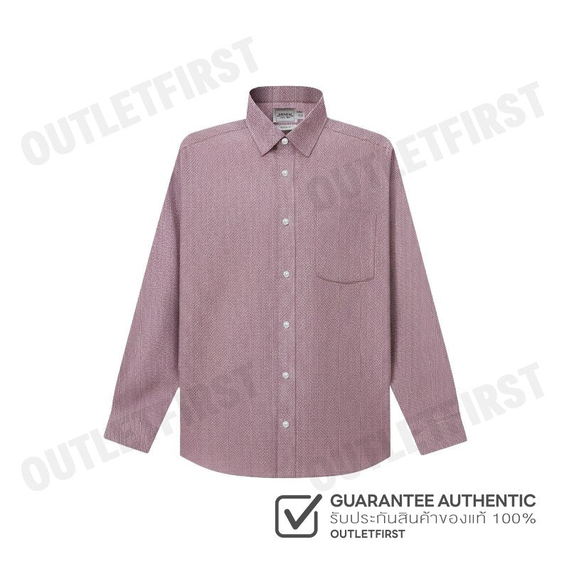 ARROW รุ่น MEN'S PREMIUM COLLECTION COMFORT FIT SHIRT CODE: MAPC930W3BSRE เสื้อเชิ้ต เสื้อแขนยาว เสื้อผู้ชาย