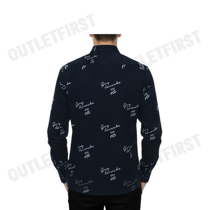 GUY LAROCHE รุ่น MAN'S LONG SLEEVES SHIRT CODE: BAB5223P4NV เสื้อเชิ้ต เสื้อแขนยาว เสื้อเชิ้ตผู้ชาย