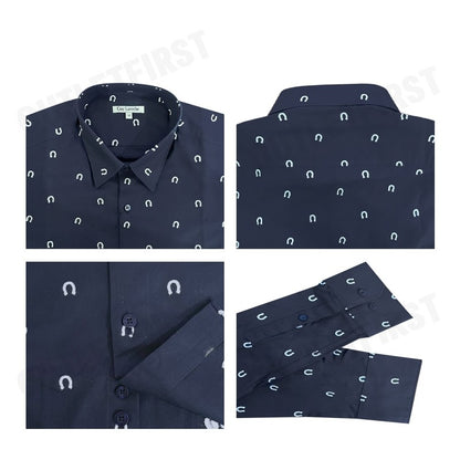 GUY LAROCHE รุ่น MAN'S LONG SLEEVES SHIRT CODE: BAB9202W3NV เสื้อเชิ้ต เสื้อแขนยาว เสื้อเชิ้ตผู้ชาย