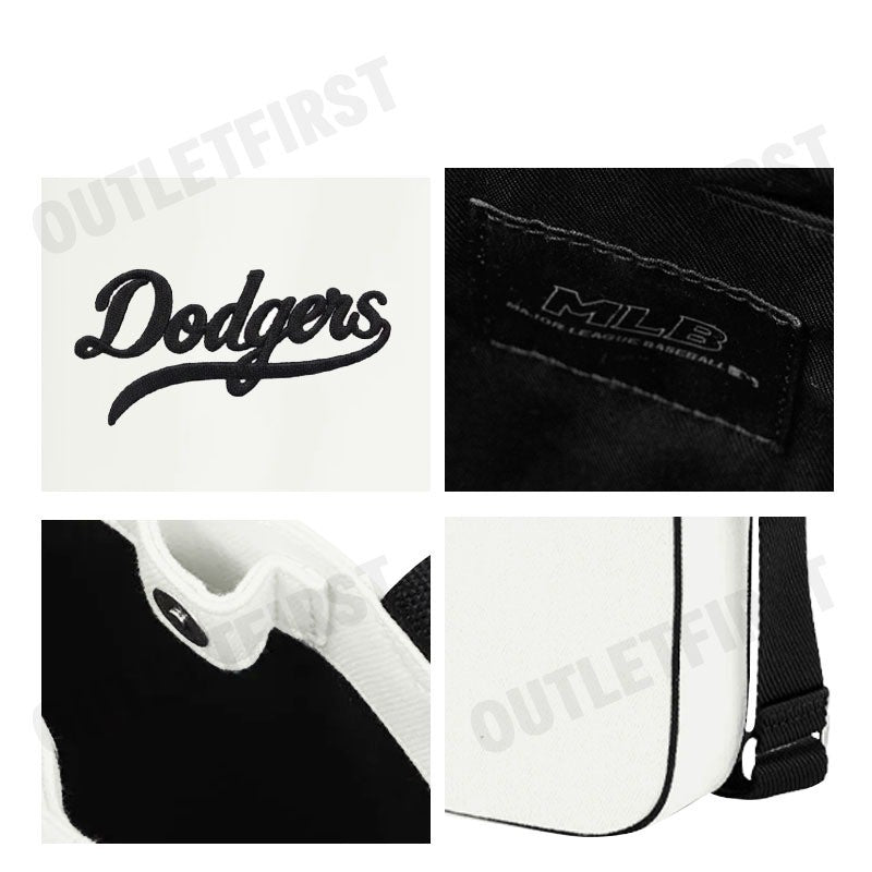 MLB รุ่น CROSSBODY BAG UNISEX DENIM VARSITY CURSIVE CODE: 3ACRS104N 07CRD กระเป๋าสะพายข้าง กระเป๋าถือ
