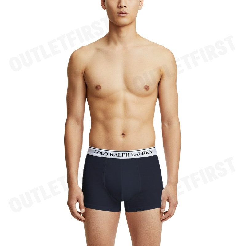 POLO RALPH LAUREN รุ่น MEN'S STRETCH COTTON 3 CLASSIC TRUNKS CODE: 714830299130 กางเกงชั้นใน กางเกงในผู้ชาย กางเกงในโปโล