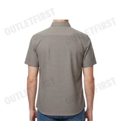 ARROW รุ่น MEN'S PREMIUM COLLECTION SHORT SLEEVES SHIRT CODE: MAPC933W3CSBR  เสื้อเชิ้ต เสื้อแขนสั้น เสื้อผู้ชาย