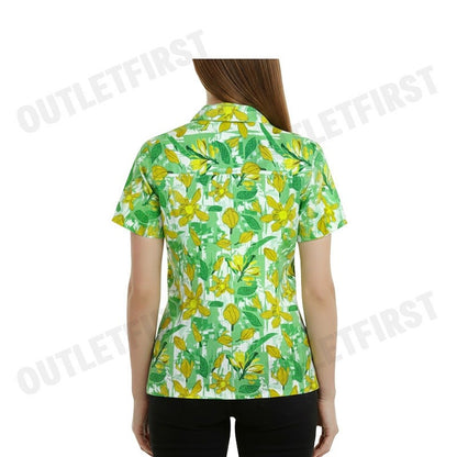 ARROW รุ่น WOMEN'S NATURAL FABRIC SHIRT CODE: WACC584S5CSGR เสื้อเชิ้ต เสื้อแขนสั้น เสื้อผู้หญิง