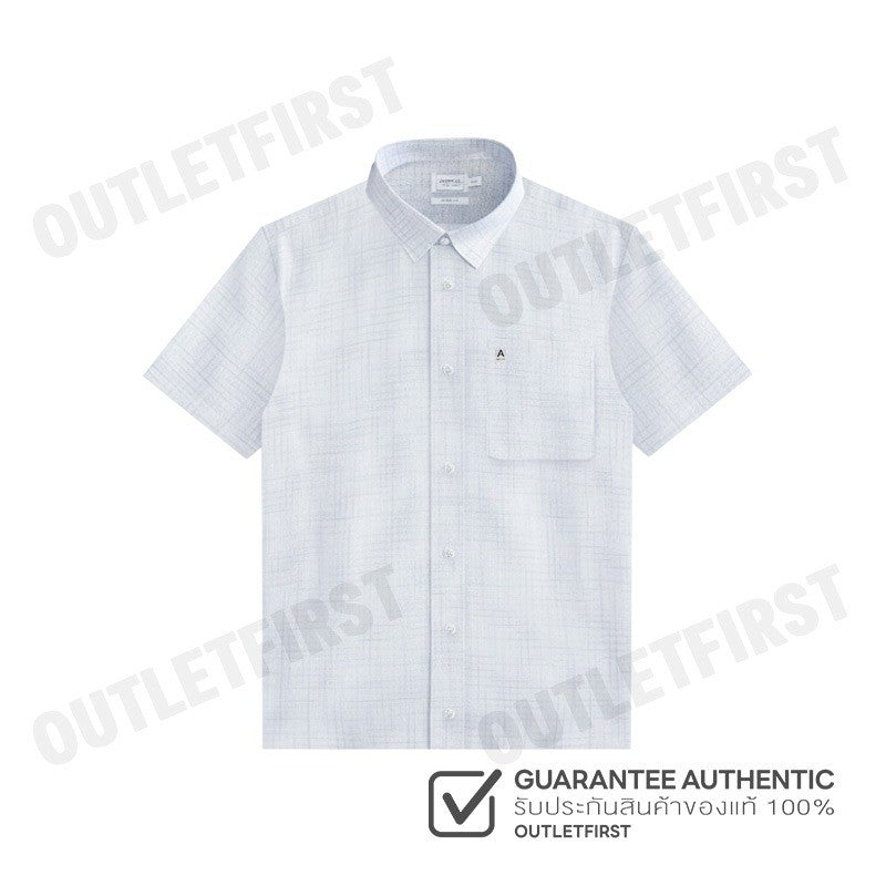 ARROW รุ่น MEN'S PREMIUM COLLECTION COTTON SHORT SLEEVES SHIRT CODE: MAPC130W4BSWH เสื้อเชิ้ต เสื้อแขนสั้น เสื้อผู้ชาย