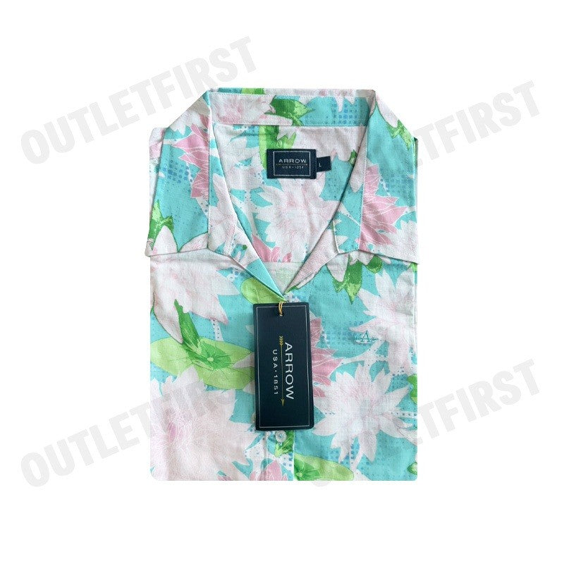 ARROW รุ่น WOMEN'S NATURAL FABRIC SHIRT CODE: WACC586S5CSBU เสื้อเชิ้ต เสื้อแขนสั้น เสื้อผู้หญิง