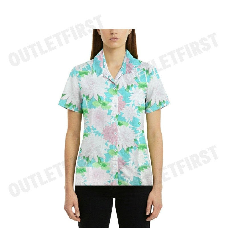 ARROW รุ่น WOMEN'S NATURAL FABRIC SHIRT CODE: WACC586S5CSBU เสื้อเชิ้ต เสื้อแขนสั้น เสื้อผู้หญิง