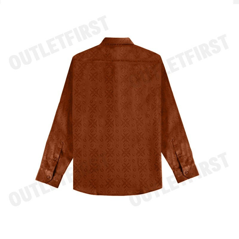 GUY LAROCHE รุ่น MAN'S LONG SLEEVES SHIRT CODE: BAB9201W3BR เสื้อเชิ้ต เสื้อแขนยาว เสื้อผู้ชาย