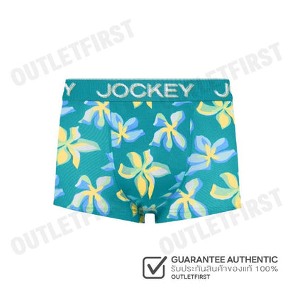 JOCKEY รุ่น MEN'S COTTON MODAL SHORT TRUNK CODE: KU 1810251 (TEAL SLATE) กางเกงชั้นใน กางเกงในบ็อกเซอร์ กางเกงจ็อคกี้
