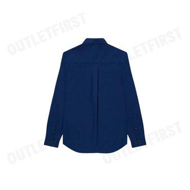 LACOSTE รุ่น MEN'S OXFORD SHIRT BD WASHED CODE: CH9342 10 HBM เสื้อเชิ้ตแขนยาว เสื้อเชิ้ตคอปก เสื้อเชิ้ตผู้ชาย