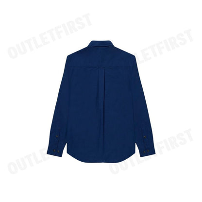 LACOSTE รุ่น MEN'S OXFORD SHIRT BD WASHED CODE: CH9342 10 HBM เสื้อเชิ้ตแขนยาว เสื้อเชิ้ตคอปก เสื้อเชิ้ตผู้ชาย