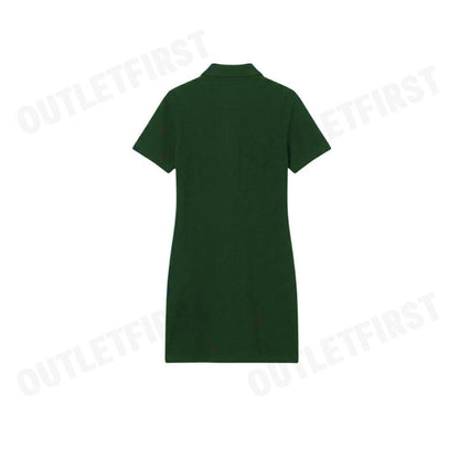 LACOSTE รุ่น WOMEN’S ORGANIC COTTON BUTTONED POLO DRESS CODE: EF6922 10 132 ชุดเดรส เดรสคอปก เดรสผู้หญิง