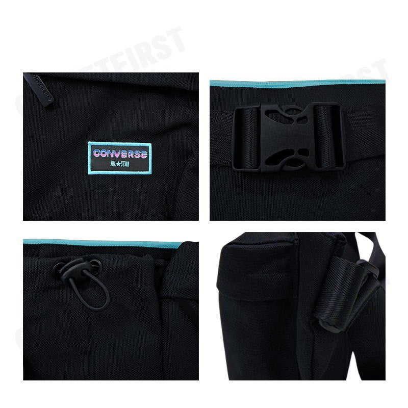 CONVERSE VORTEX URBAN WAIST BAG COLOR BLACK CODE: 1261895AU_F5BKXX
