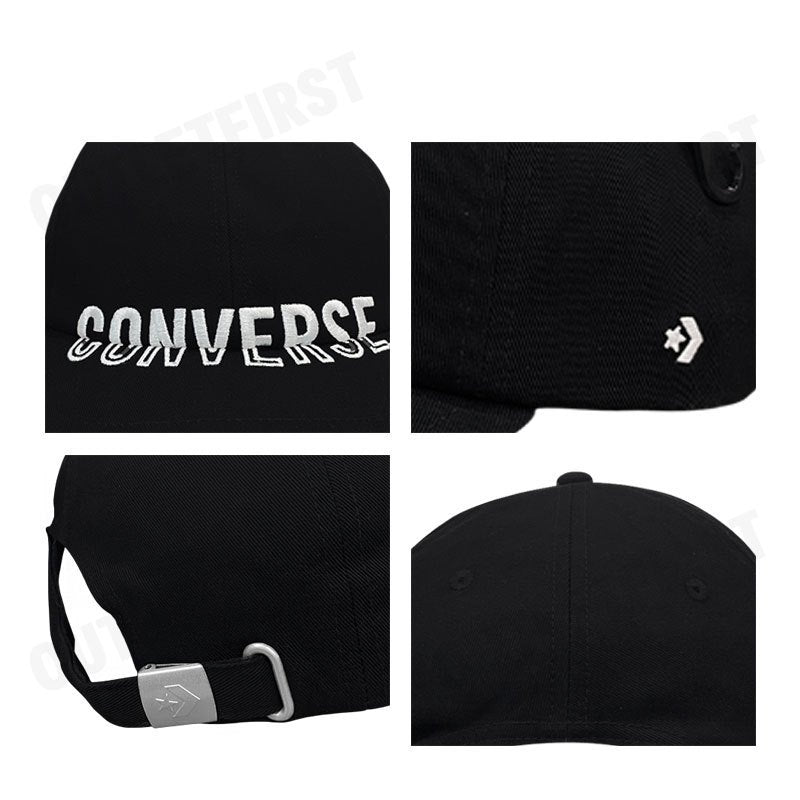 CONVERSE MONO DRIFT BB CAP COLOR BLACK CODE: 1251361AU_H5BKXX