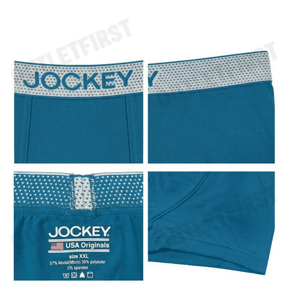 JOCKEY รุ่น UNDERWEAR EXTRA DRY TRUNK CODE: KU 1906 (BLUE) กางเกงชั้นในผู้ชาย กางเกงในบ็อกเซอร์ กางเกงจ็อคกี้