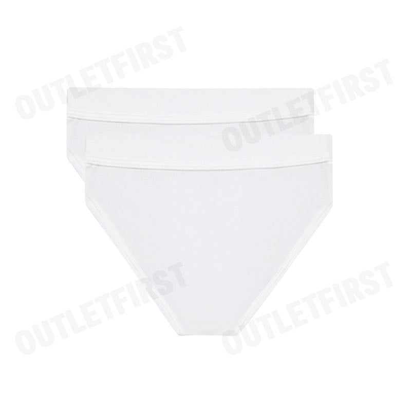 JOCKEY MAN'S SEAMLESS WAISTBAND BRIEFS 2 PACK COLOR WHITE CODE: KU 1550N (WHITE)